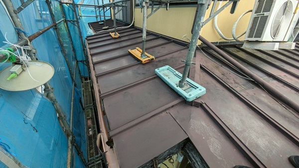 横須賀市-葺き替え工事-下屋-施工前